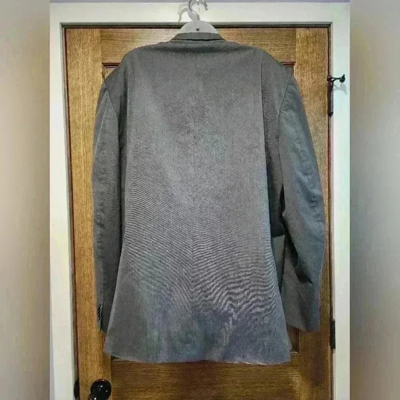 Michael Kors Mens Two Button GrayvBlazer Poly Blend Sport Jacket Size 50L - Picture 3 of 7
